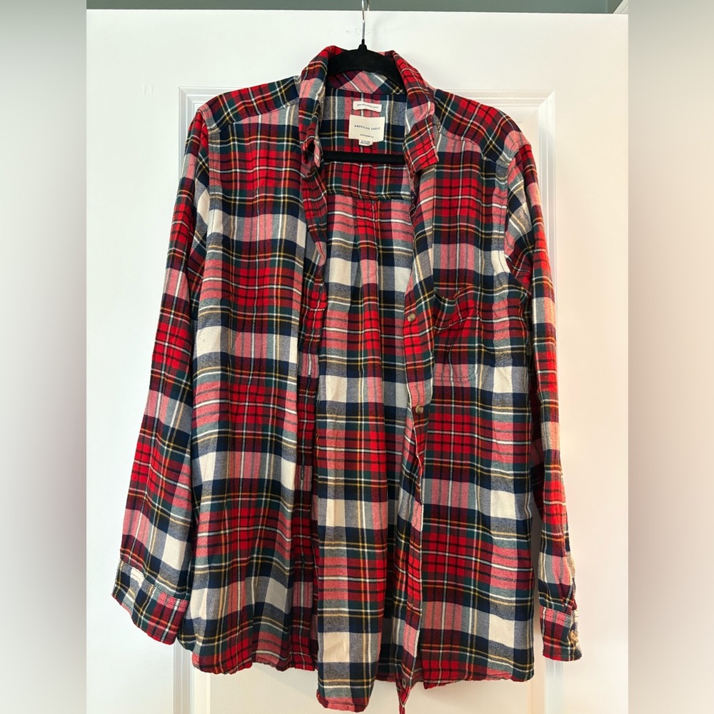 American eagle flannel shirt